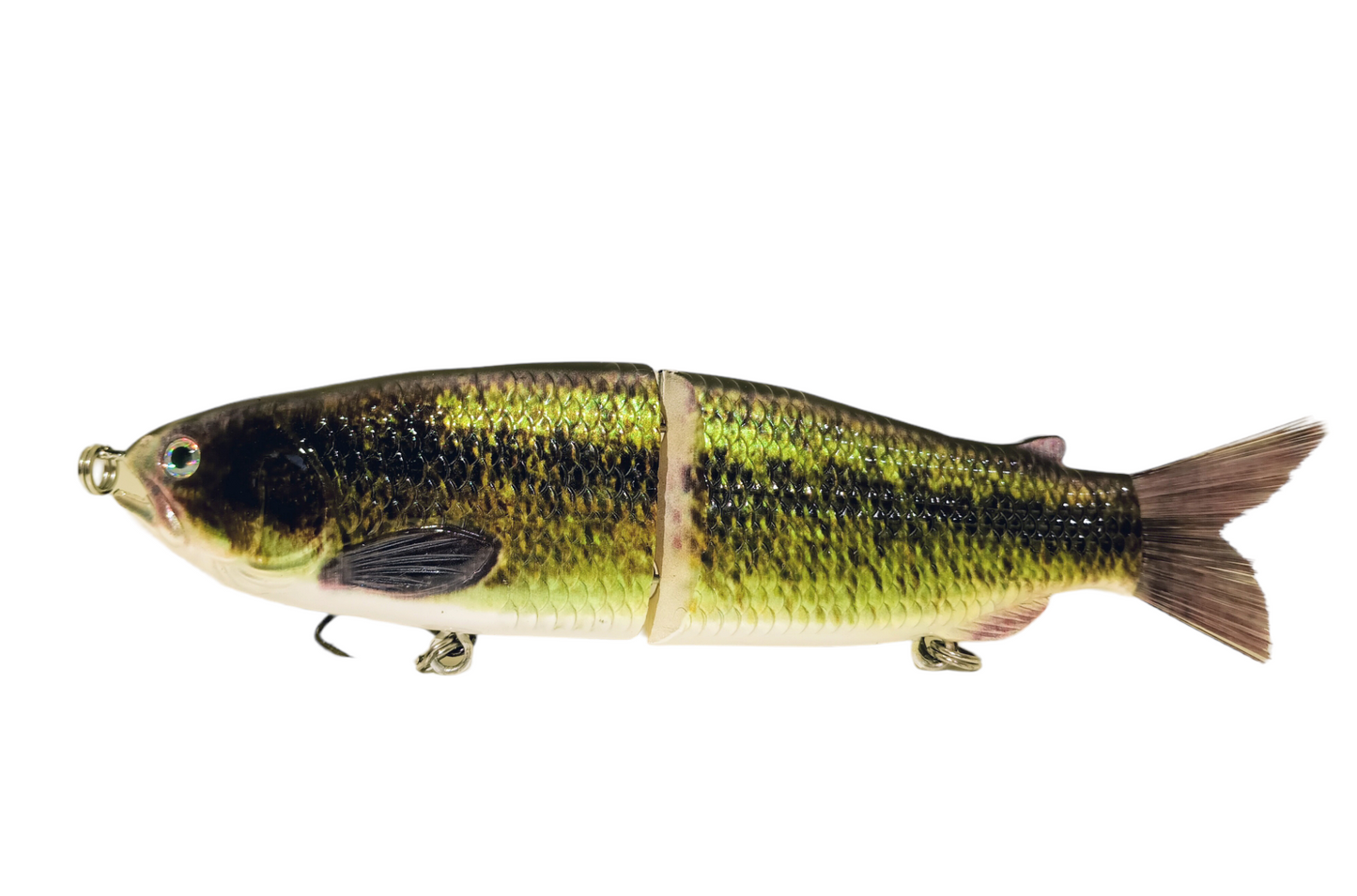 9" The Follow Large Mouth Bass Cali Glide Swimbait