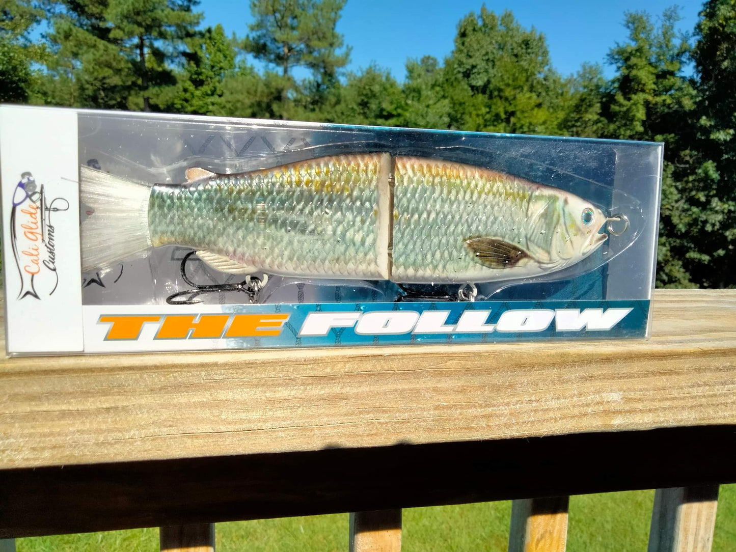 9" The Follow Skip Jack Cali Glide Swimbait