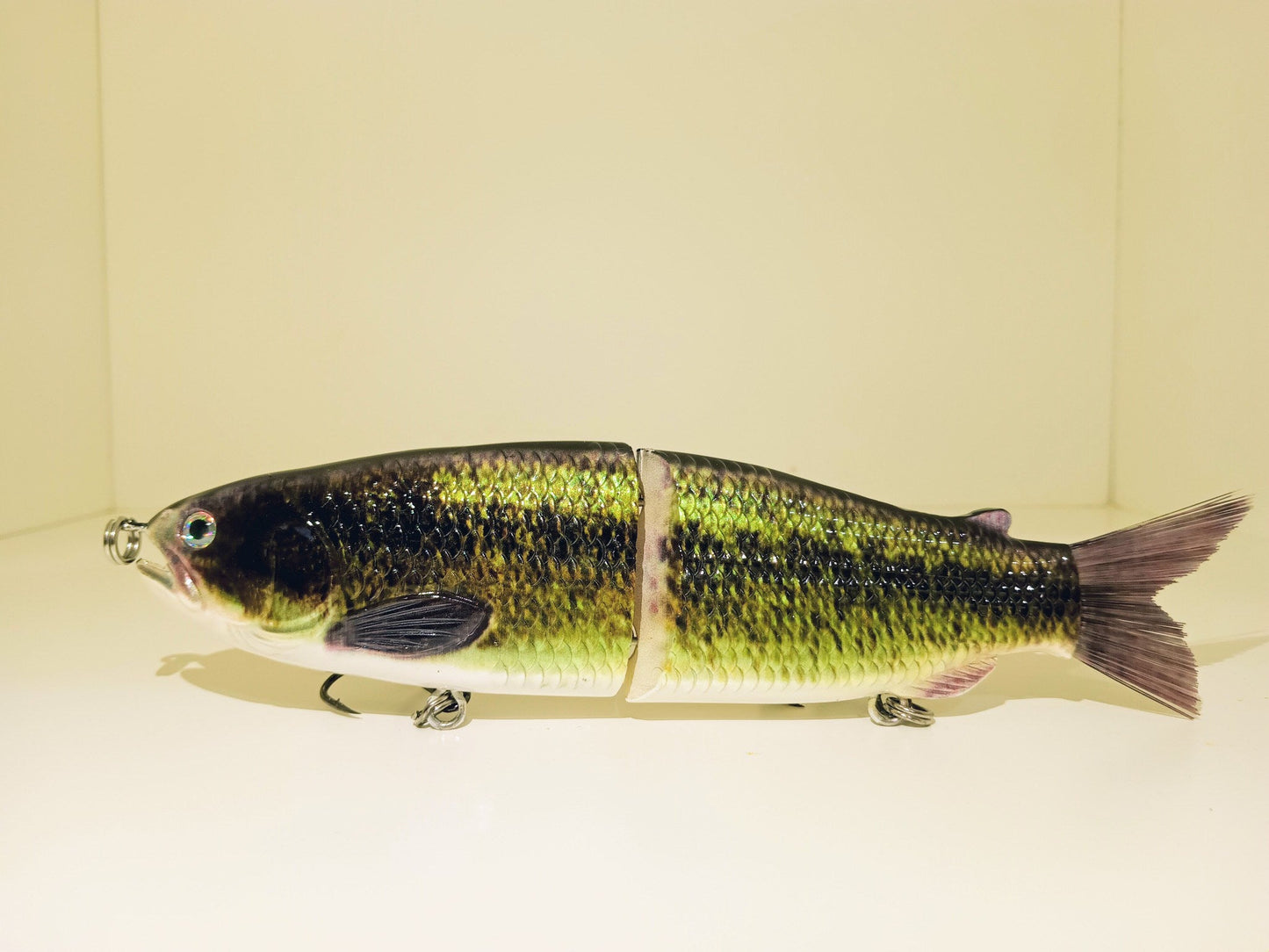 9" The Follow Large Mouth Bass Cali Glide Swimbait